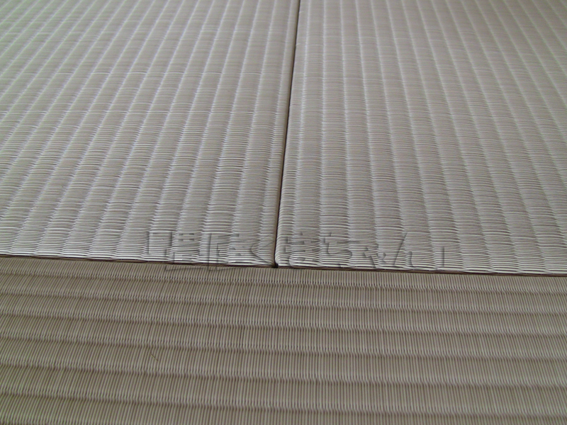 琉球畳東レ敷楽 引目織　一畳まわし敷き
