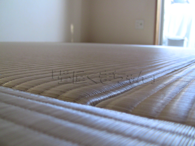 琉球畳東レ敷楽 引目織　一畳まわし敷き　やわらかクッション付き